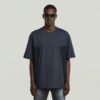 A Line Woven Mix Boxy T-Shirt