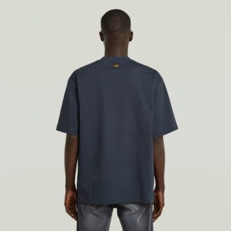 A Line Woven Mix Boxy T-Shirt