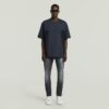 A Line Woven Mix Boxy T-Shirt