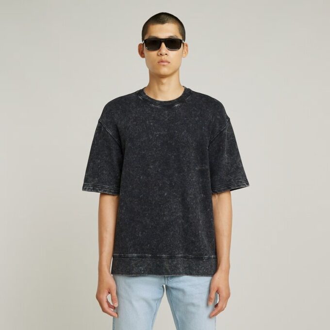 Acid Wash Loose Sweater Acid Wash Loose Sweater