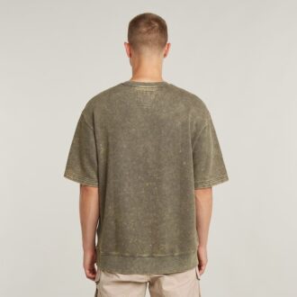 Acid Wash Loose Sweater