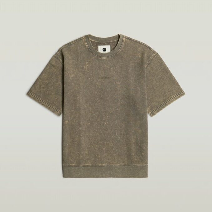 Acid Wash Loose Sweater