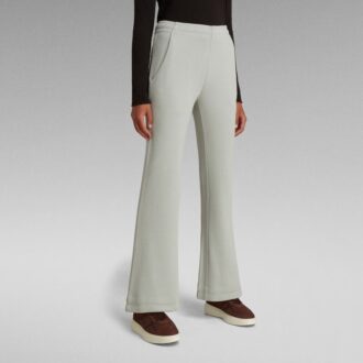 Adjustable Wide Leg Sweat Pants