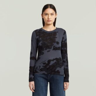 Allover Print Slim T-Shirt