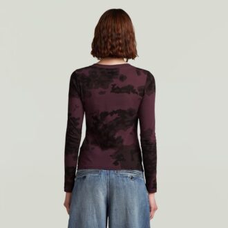 Allover Print Slim T-Shirt