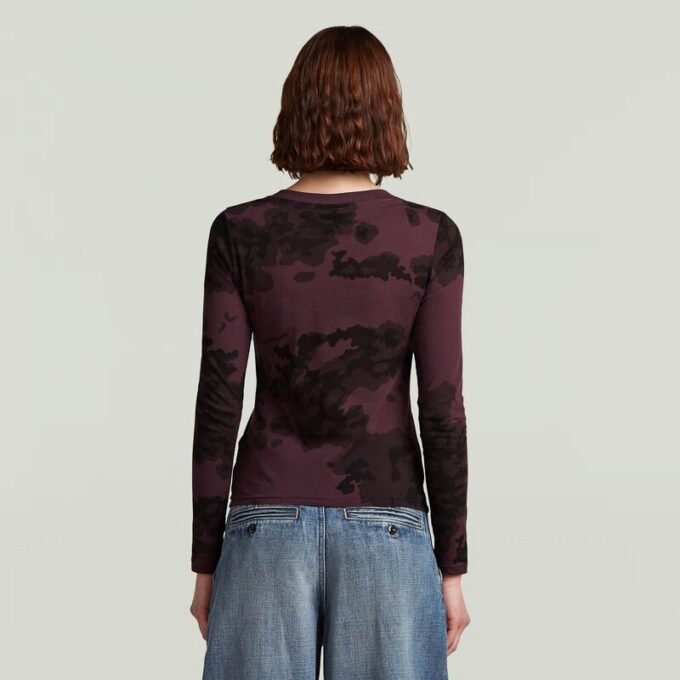 Allover Print Slim T-Shirt