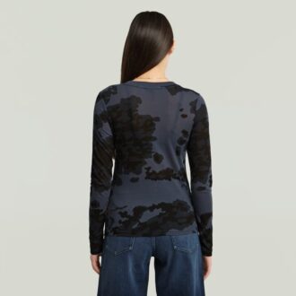 Allover Print Slim T-Shirt