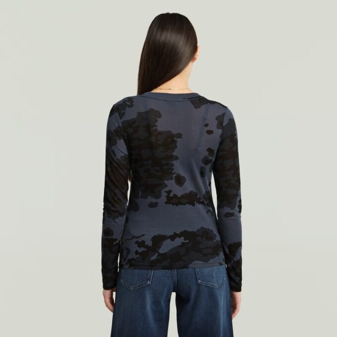 Allover Print Slim T-Shirt