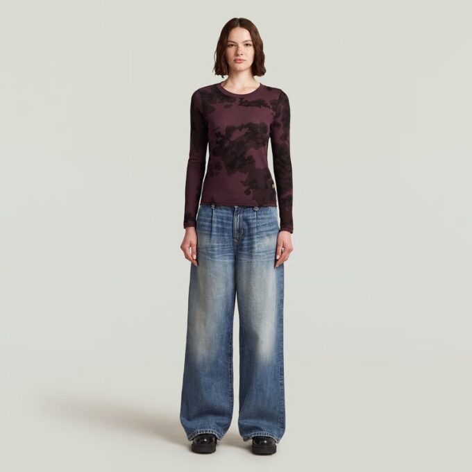 Allover Print Slim T-Shirt