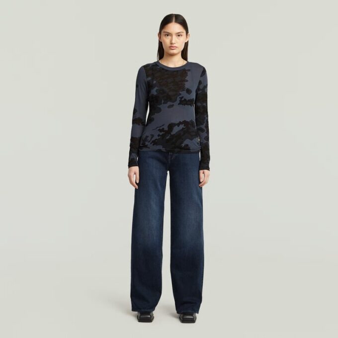 Allover Print Slim T-Shirt