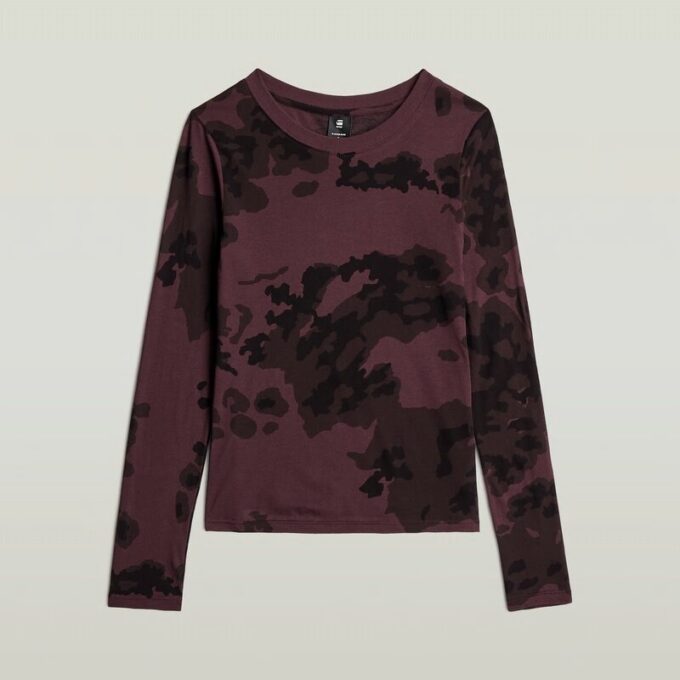 Allover Print Slim T-Shirt