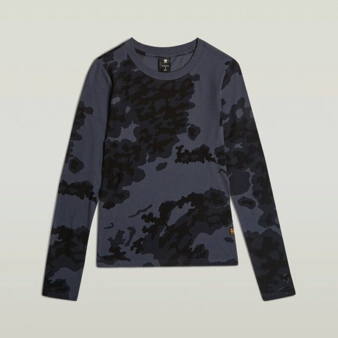 Allover Print Slim T-Shirt