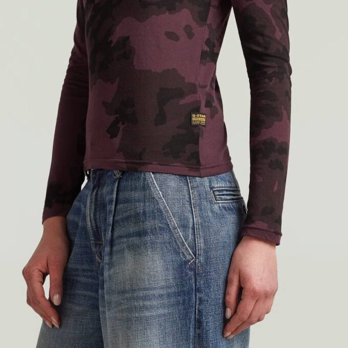 Allover Print Slim T-Shirt