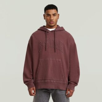 Applique Relaxed Hoodie Sweater