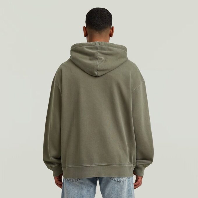 Applique Relaxed Hoodie Sweater