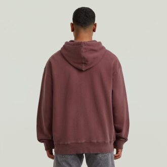 Applique Relaxed Hoodie Sweater