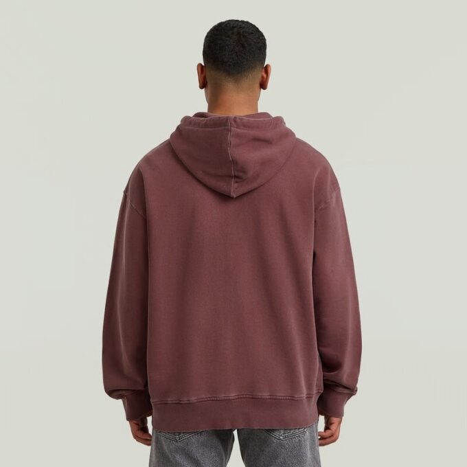 Applique Relaxed Hoodie Sweater