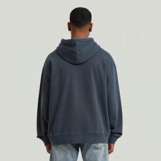 Applique Relaxed Hoodie Sweater