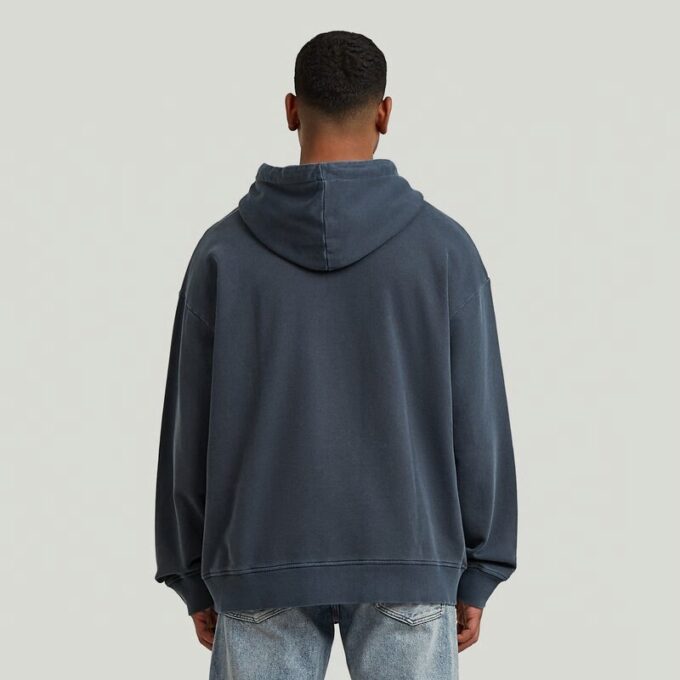 Applique Relaxed Hoodie Sweater