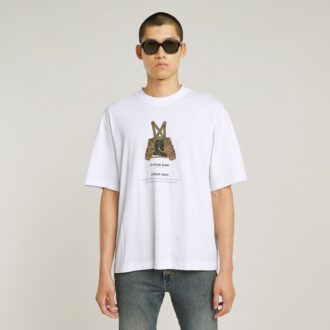 Archive Print Boxy T-Shirt