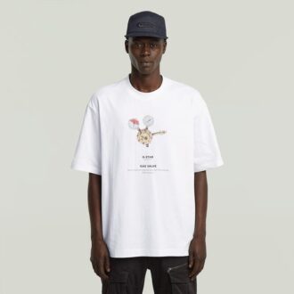 Archive Print Boxy T-Shirt