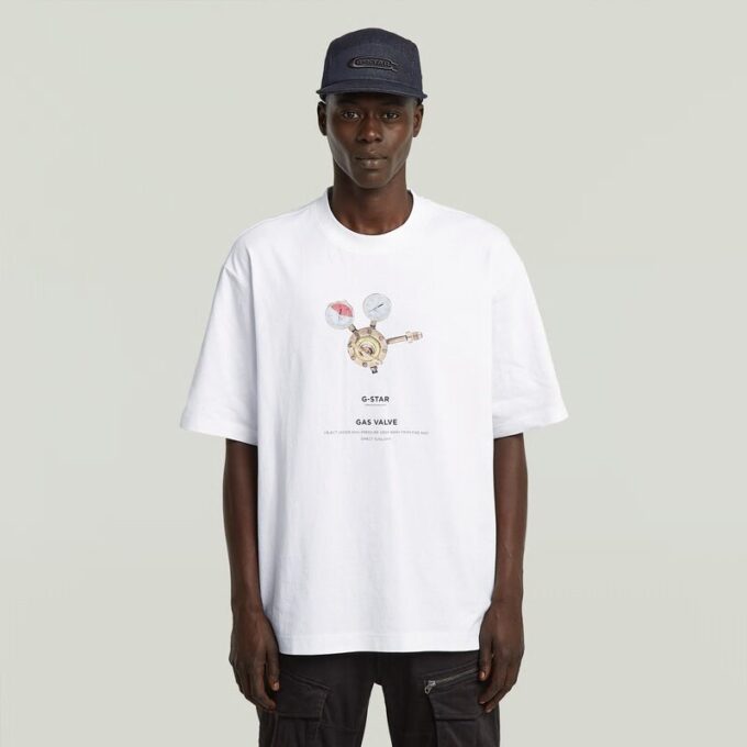 Archive Print Boxy T-Shirt Archive Print Boxy T-Shirt