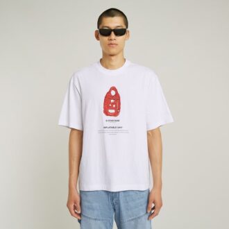 Archive Print Boxy T-Shirt