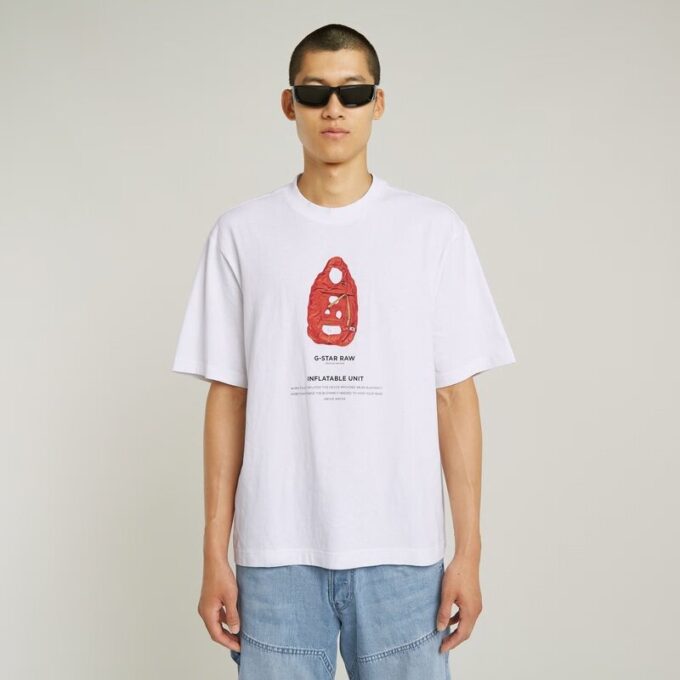 Archive Print Boxy T-Shirt Archive Print Boxy T-Shirt