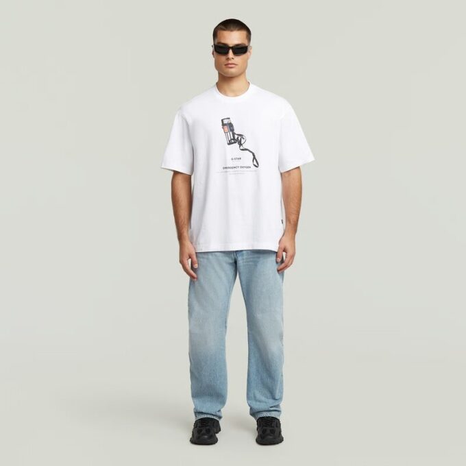 Archive Print Boxy T-Shirt Archive Print Boxy T-Shirt