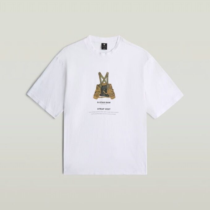 Archive Print Boxy T-Shirt Archive Print Boxy T-Shirt