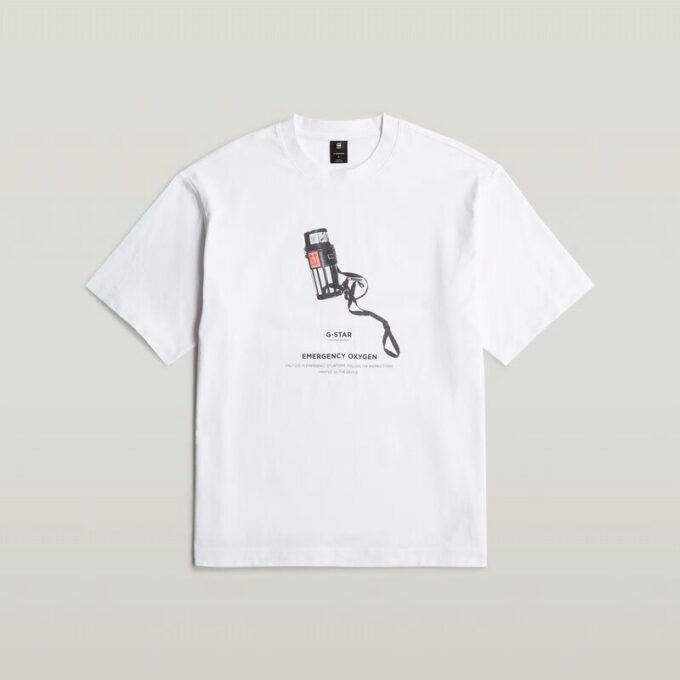 Archive Print Boxy T-Shirt Archive Print Boxy T-Shirt