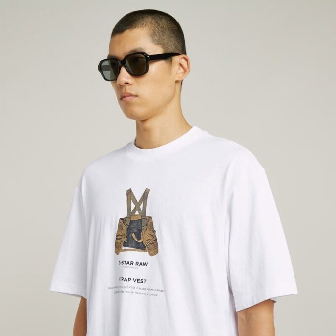 Archive Print Boxy T-Shirt Archive Print Boxy T-Shirt