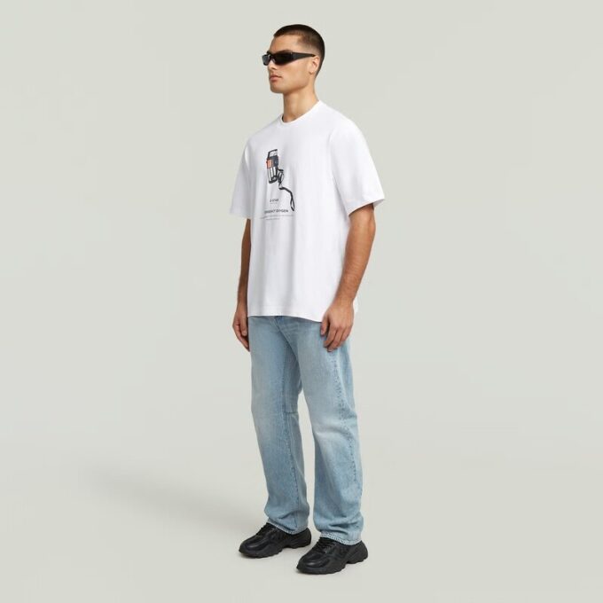 Archive Print Boxy T-Shirt Archive Print Boxy T-Shirt