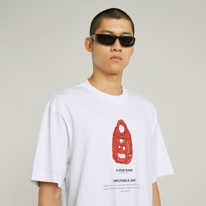 Archive Print Boxy T-Shirt Archive Print Boxy T-Shirt