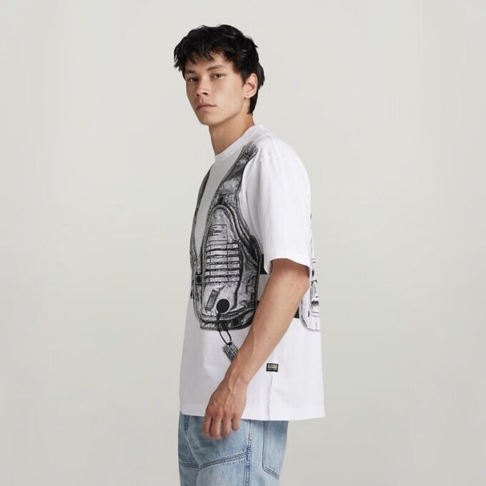 Archive Vest Boxy T-Shirt Archive Vest Boxy T-Shirt
