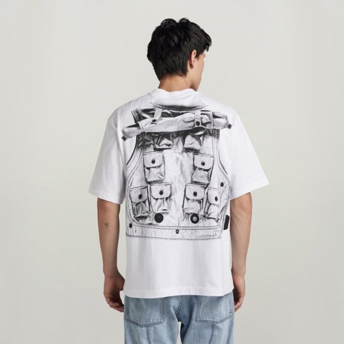Archive Vest Boxy T-Shirt Archive Vest Boxy T-Shirt