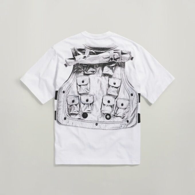 Archive Vest Boxy T-Shirt Archive Vest Boxy T-Shirt