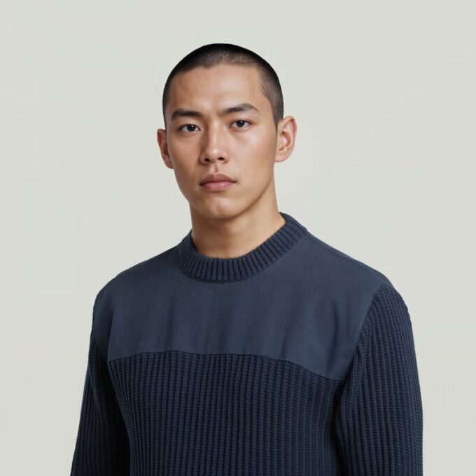 Army Rib Knit Pullover Army Rib Knit Pullover