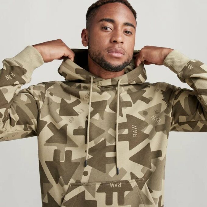 Arrow Camo Hooded Sweater Arrow Camo Hooded Sweater