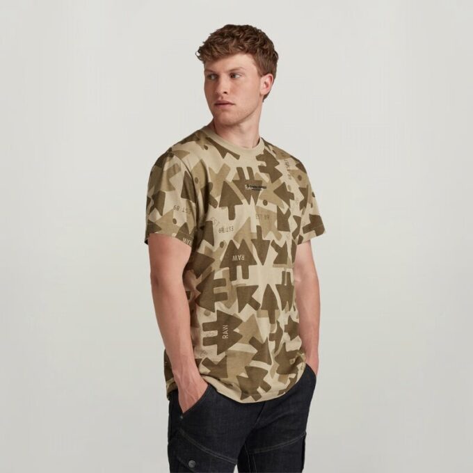 Arrow Camo Loose T-Shirt Arrow Camo Loose T-Shirt
