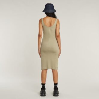 Asymmetric Zip Dress
