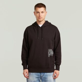 Back Graphic Hoodie Sweater