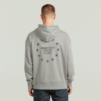 Back Graphic Hoodie Sweater