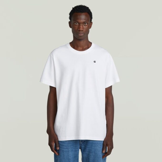 Back Photo Print Loose T-Shirt