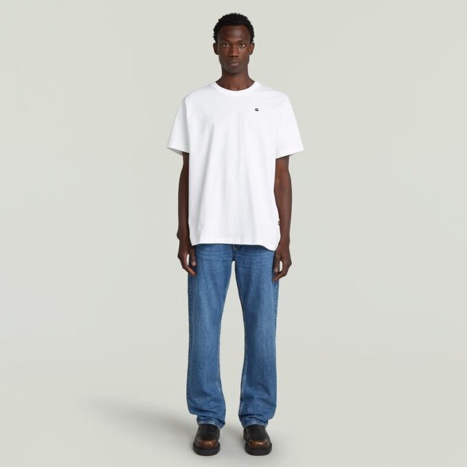 Back Photo Print Loose T-Shirt