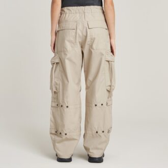 Balloon Cargo High Waist Pants