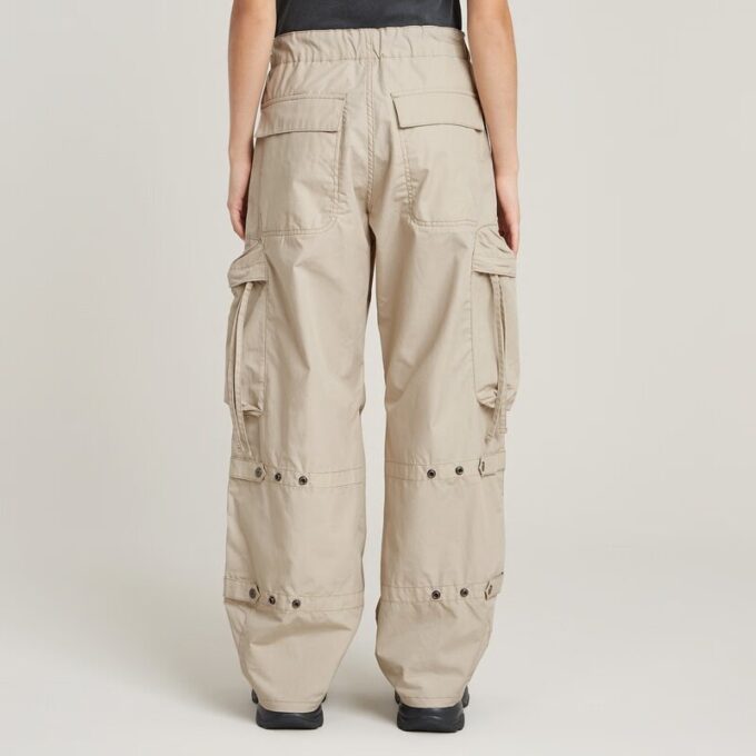 Balloon Cargo High Waist Pants