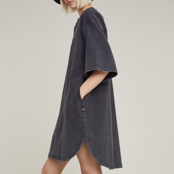 Balloon Loose Sweater Dress