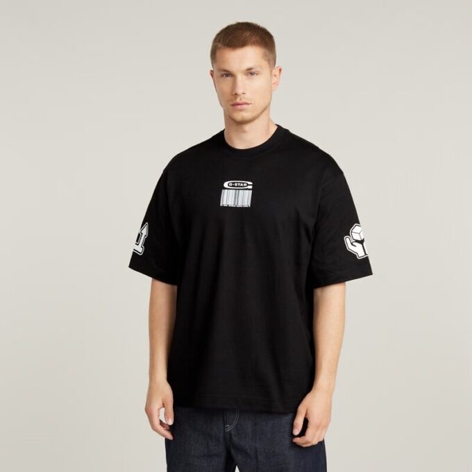 Barcode Boxy T-Shirt Barcode Boxy T-Shirt