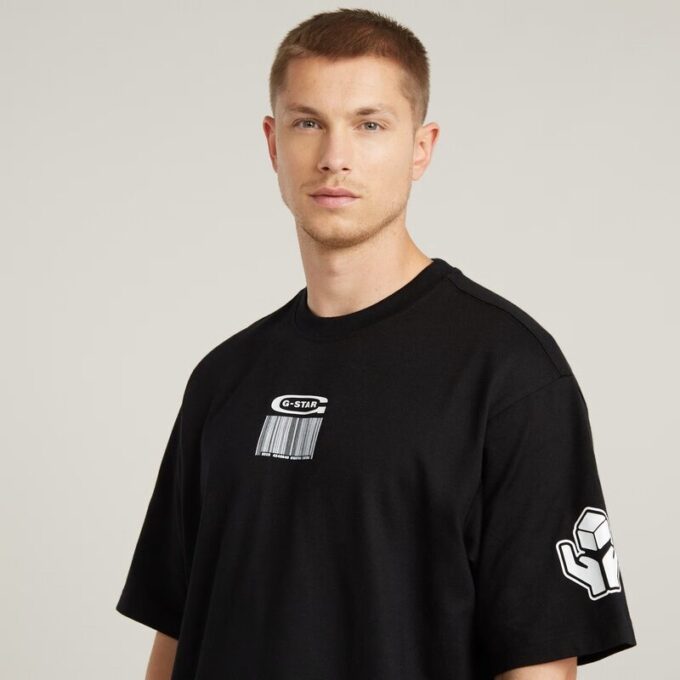 Barcode Boxy T-Shirt Barcode Boxy T-Shirt